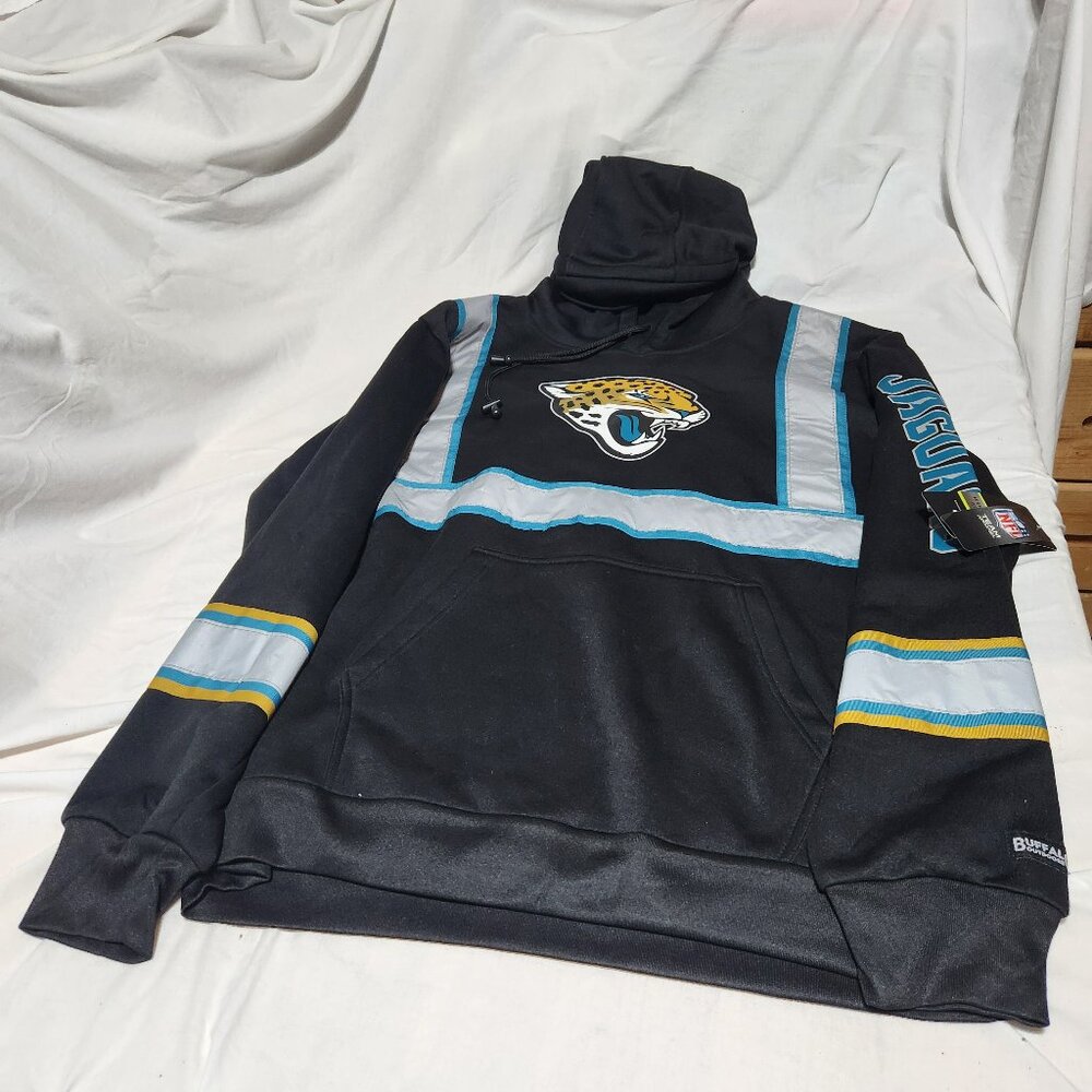 Jacksonville Jaguars NFL Hoodie with Reflective Striping – Men’s 2XL